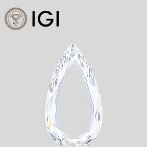 Diamante de Laboratorio Rosa de 3 Quilates, Corte Rosa, Claridad VS1, Certificado IGI, Suelto - Product Image 1