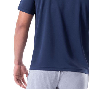 Diseña tu propio logotipo Última colección Camiseta para hombre/Camiseta de manga corta teñida lisa con cuello redondo para hombre - Product Image 5