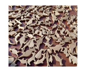Jouets en bois d'animaux fabriqués à la main pour les détaillants mondiaux, jouets éducatifs durables en bois pour l'amélioration de la créativité du Vietnam - Product Image 6