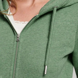 2025 Top Trending Custom Logo Sudaderas con capucha para mujer 100% algodón Color sólido Ropa de gimnasio Precio al por mayor - Product Image 3