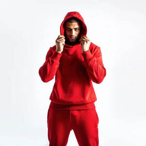 Survêtements d'hiver unisexes pour hommes, vêtements de sport en coton pour adultes, vêtements de rue à capuche, survêtement respirant, fermeture éclair 400g, haut chaud pour jogging - Product Image 5