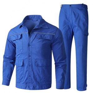 Overoles de Trabajo Cómodos de Manga Larga, Transpirables, de Algodón, Ropa de Trabajo Conveniente, Venta al por Mayor - Product Image 3