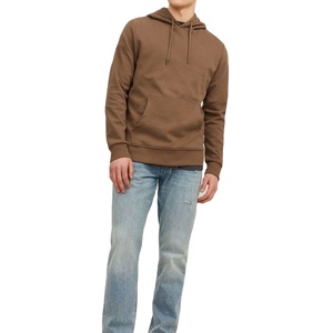 Oversized hoodie 100%Cotton <b>plain</b> <b>Sweatshirt</b> heavyweight Pullover Men Hoodies Custom Logo 2026 - Product Image 1