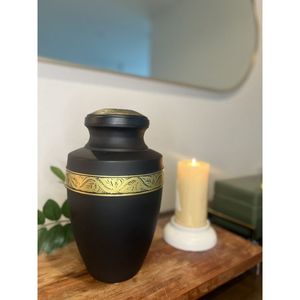 Hot Selling Metal Urns for Human Ashes Adult Male & Female for Funeral or Home Top Custom Elegant Aluminum Urns Enamel Finish - Product Image 6