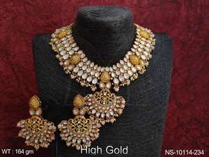 ชุดสร้อยคอ Kemp หินชุบทองสูงจากนักออกแบบสไตล์แฟนซี - Product Image 2