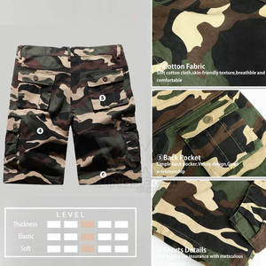 Pantalones cortos de carga para hombre más vendidos hechos a medida para venta en línea, precio al por mayor, pantalones cortos de carga transpirables - Product Image 5