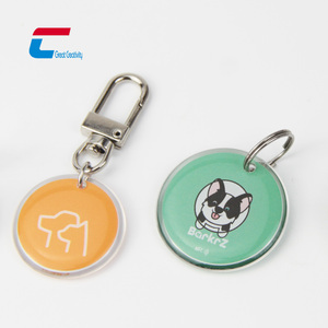 Etiquetas adhesivas metálicas anti-metal con impresión de logotipo personalizado, epoxi NFC, pequeñas, delgadas y flexibles, ntag215 - Product Image 3