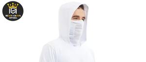 เสื้อฮู้ดสำหรับตกปลาป้องกันรังสียูวีของผู้ชายเสื้อฮู้ดสำหรับตกปลากันน้ำระบายอากาศได้ดี - Product Image 5