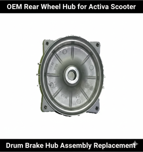 ดุมล้อหลัง OEM สำหรับรถสกู๊ตเตอร์ Activa ชุดดุมเบรกแบบดรัมอะไหล่เปลี่ยน - Product Image 2