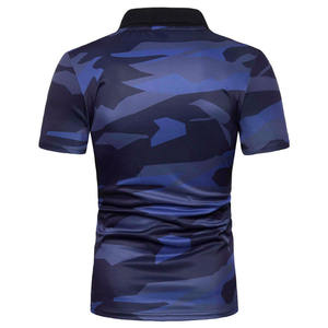 Bonne qualité 2025 hommes à manches courtes Polo t-shirt tenue décontracté Style moderne Polo Camouflage chemises de qualité supérieure - Product Image 4