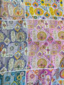 Premium Viscose Sequin Work Embroidery Fabric <b>for</b> Designer Sarees Gowns Dresses and Ethnic Wear Wholesale Textile Supply - Product Image 3