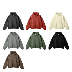 Casual Fun Faded Hoodies Sweats à capuche surdimensionnés à épaules tombantes Design Streetwear Pullover Hoodie Mens OEM service - Product Image 3