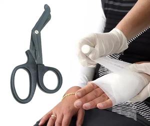 High Quality Stainless Steel <b>Medical</b> <b>Gauze</b> Cutting Paramedic Scissors Surgical Instruments by Zuol - Product Image 5