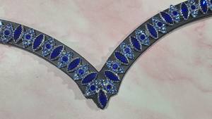 Peines de curry Mega Bling hechos a mano para caballos, cristales personalizables de la mejor calidad, diamantes de imitación, todos los tamaños disponibles - Product Image 5