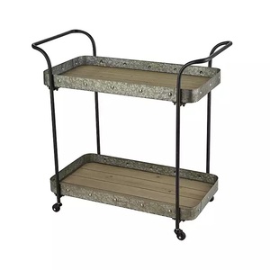 Carrito de Bar de Lujo para Cocina, Carrito de Servicio de Latón, Mueble de Hotel, Carrito de Bar Metálico, Mueble de Hotel - Product Image 6