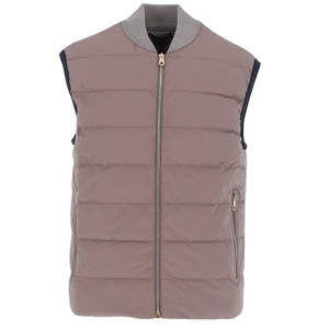 Chaleco Acolchado de Invierno sin Mangas con Calefacción, Chaleco de Plumón con Mezcla de Materiales para Hombre, Logotipo Personalizado - Product Image 1