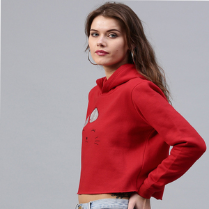 Sweats à capuche pour femmes, sweats à capuche décontractés en coton de style nouveau pour femmes, vêtements de sport actifs, sweats à capuche respirants pour femmes en vente, OEM - Product Image 2