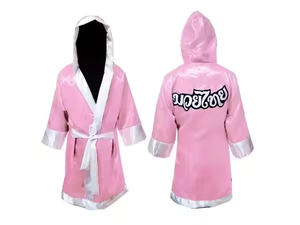 2025 haute qualité conceptions personnalisées femmes Super doux soie Satin boxe Robes combat compétition robes - Product Image 2