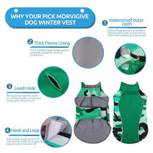 Haute qualité imperméable chaud chien manteaux grand petit chien manteau veste automne hiver vêtements pour animaux de compagnie vêtements - Product Image 6