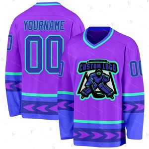 Custom Hockey Heat-Transfer Printed Gradient <b>Graffiti</b> Colorful Retro Breathable Seamless 100% Polyester Casual Harajuku Long - Product Image 1