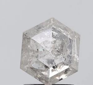 Hexagone Cut Moissanite D Couleur VVS1 Pierre certifiée GRA pour la fabrication de bijoux Tailles disponibles Coupe brillante Moissanite - Product Image 5