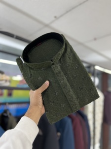 Prêt à l'emploi Coton Menes Kurt Avec Pyzama au prix de gros de l'Inde - Product Image 6