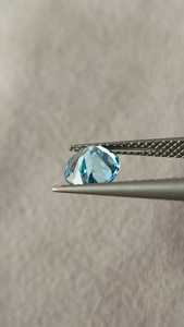 Diamante cultivado en laboratorio de 1.50 quilates, de mina antigua, ovalado, de color azul intenso, para la fabricación de anillos, certificado por IGI, fabricante de diamantes sueltos en India. - Product Image 2