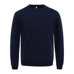 Tela personalizada de alta calidad 100% algodón peso pesado cuello redondo mezcla de algodón sudadera hombres con sudaderas con capucha personalizadas - Product Image 5