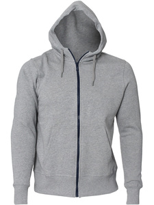 Ensemble de survêtements streetwear personnalisés, sweat-shirts amples, imprimés sur écran, en coton, avec fermeture éclair, pantalon de survêtement et sweat-shirt à fermeture éclair - Product Image 3