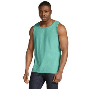 Mens Cotton Tank Top Relaxed Fit Breathable Sleeveless <b>Undershirt</b> for Summer Streetwear Style - Product Image 1