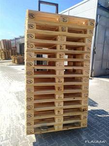 Paleta Europea de Madera con Entrada de 4 Vías, Capacidad de Carga Dinámica de 2.0T, Transporte de Carga de 18.5 Kg, Estándar EPAL, de Ankara, Certificada por EPAL - Product Image 4