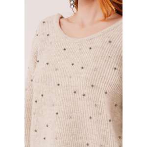 Pulls décontractés ornés de pierres, dos nu, vente en gros - Product Image 4