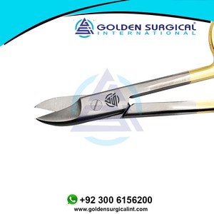 Ciseaux de coupe pour collier de couronne orthodontique dentaire, ciseaux d'art et d'artisanat TC |   Instruments dentaires pour prothèses dentaires sans dents Prix bas - Product Image 5