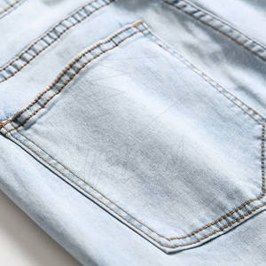 Los pantalones vaqueros rasgados de calidad superior para hombre más vendidos, ligeros y transpirables para ropa informal en invierno - Product Image 4