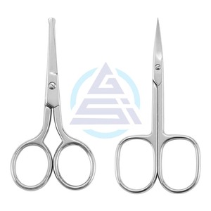 Tijeras para Vello Nasal y Tijeras Curvas Personalizadas para Uñas para Hombres y Mujeres |   Instrumentos de Cuidado de Belleza Personalizados - Product Image 1