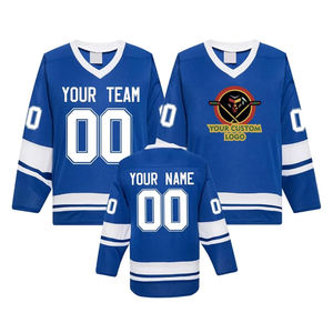 Camiseta de hockey sobre hielo de diseño personalizado de calidad superior Camisas de hockey de impresión por sublimación completa Ropa de hockey sobre hielo de gama alta - Product Image 3