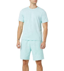 Nuevo Conjunto de Shorts Casuales de Verano para Hombre, Talla Grande, Personalizables, de Dos Piezas, de Secado Rápido, Tela de Poliéster/Algodón, Transpirable - Product Image 2