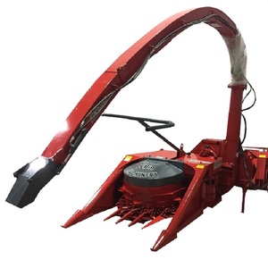 Cosechadora de forraje de maíz independiente de 3 filas usada, picadora de maíz equipada con tractores - Product Image 5