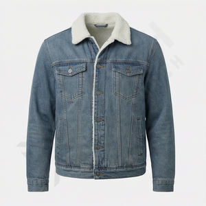 Chaqueta Vaquera para Hombre de Alta Calidad y Transpirable, la Más Vendida, Ropa Casual, Tejido Suave al Tacto, Chaquetas Vaqueras para Hombre para Actividades al Aire Libre - Product Image 1