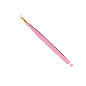 Pinzas de Acero Inoxidable para Extensión de Pestañas, Herramienta Profesional para Aplicación de Volumen Clásico y Mega Volumen - Product Image 6