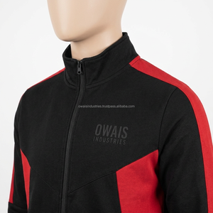 Conjunto Deportivo de Verano para Hombre, Dos Piezas, Chaqueta con Cierre y Pantalones con Cintura Elástica, Estilo Francés, Personalizable con Logotipo, Ligero - Product Image 4