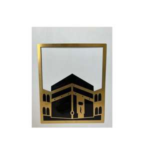 Superbe Art Mural Personnalisé en Métal Artisanal Unique Abstrait Miroir Poli Or Argent Plaqué Moderne Art Déco Transformer l'Espace - Product Image 2