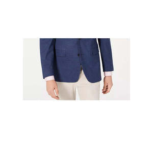 Giacca Sportiva da Uomo Tommy Hilfiger Modern-Fit Thflex Stretch Blu/Rosso a Quadri Taglia 40 - Product Image 3