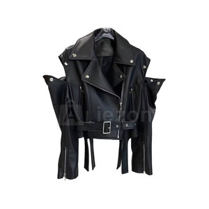 แจ็กเก็ตหนังสำหรับผู้หญิงแจ็กเก็ตหนังแบบลำลองสำหรับฤดูหนาวระบายอากาศได้ดีสินค้ามาใหม่ - Product Image 5