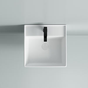 Comparer promotion Chine <span class=keywords><strong>wc</strong></span> maison salle de bain sanitaire salle de bain demi piédestal salle de bain évier blanc céramique mur suspendu bassin - Product Image 3