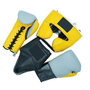 Conjunto de Entrenamiento de Boxeo y Sparring, Equipo de Protección de Taekwondo de Cuero Genuino, Equipo de Sparring, Conjunto de Protección de Taekwondo - Product Image 3