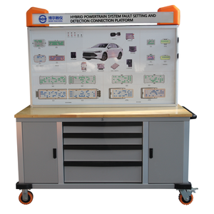 Nouvel équipement de formation pour véhicules à énergie nouvelle : Plateforme de connexion pour la configuration et la détection des pannes des systèmes de transmission hybrides – Simulateur éducatif - Product Image 1