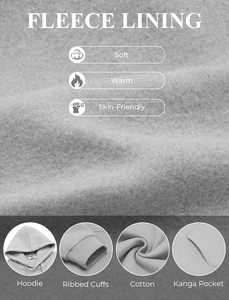 Pull oversize à épaules tombantes en coton mélangé pour hommes Pull Streetwear chaud d'hiver personnalisé Sweat-shirt décontracté solide - Product Image 4