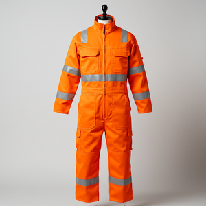 Nuevo estilo personalizado Oil Gas Power Grid Ropa de trabajo de extinción de incendios Ropa DE SEGURIDAD reflectante general Overol - Product Image 2