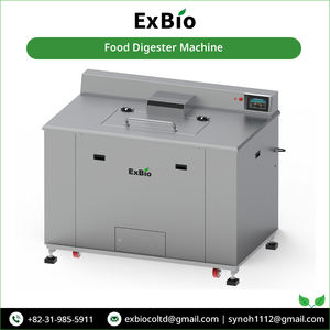 La Última tecnología avanzada Procesador de residuos de alimentos Exbio Máquina de compostaje digestora de residuos de alimentos con capacidad de 500Kg/día - Product Image 2